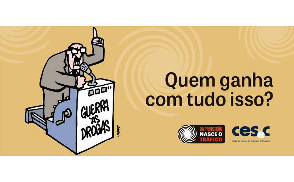 Trabalho de Laerte, cartunista da Folha, feito para a campanha