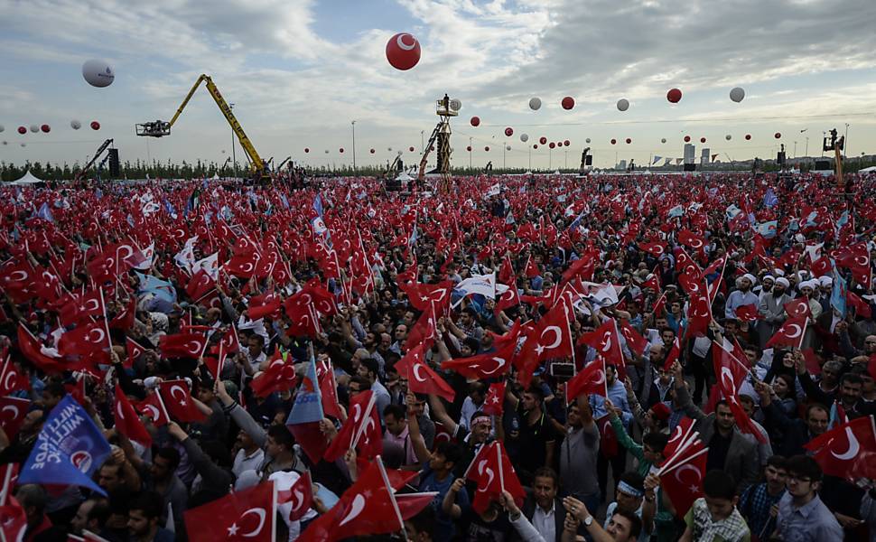 Cerimônia em Istambul