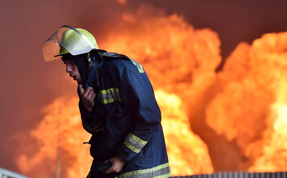 Explosão em refinaria na Ucrânia