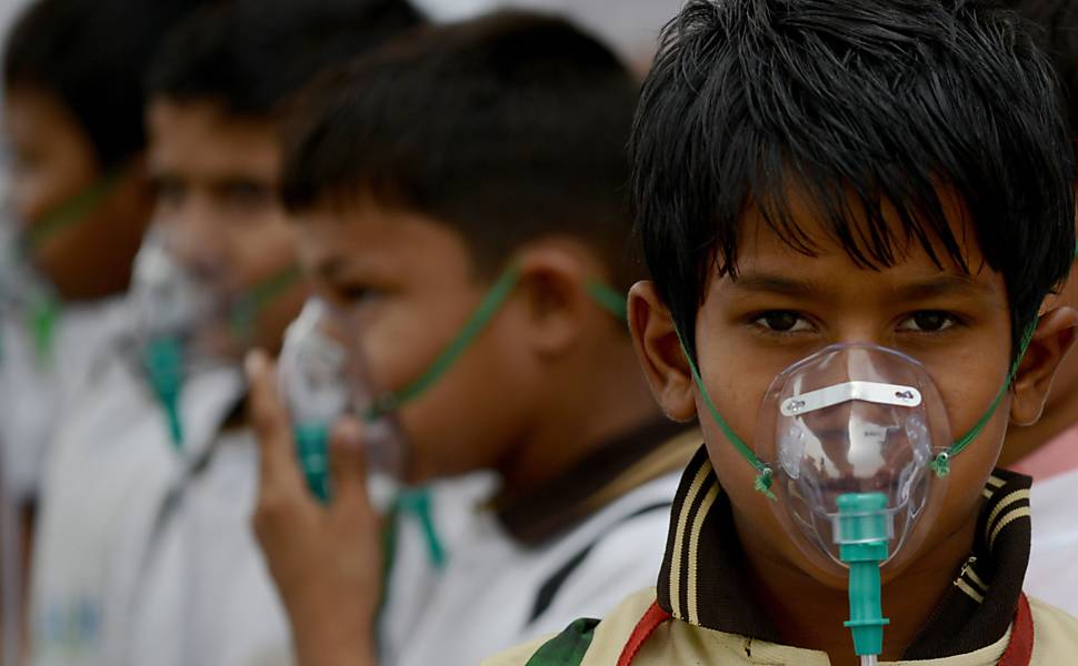 Poluição na Índia