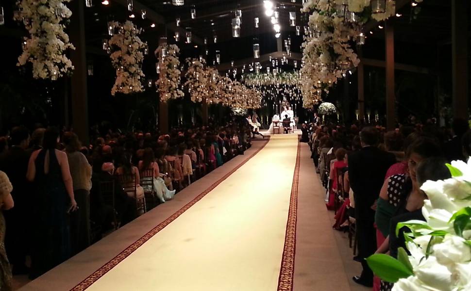 Casamento da filha de Eunício Oliveira