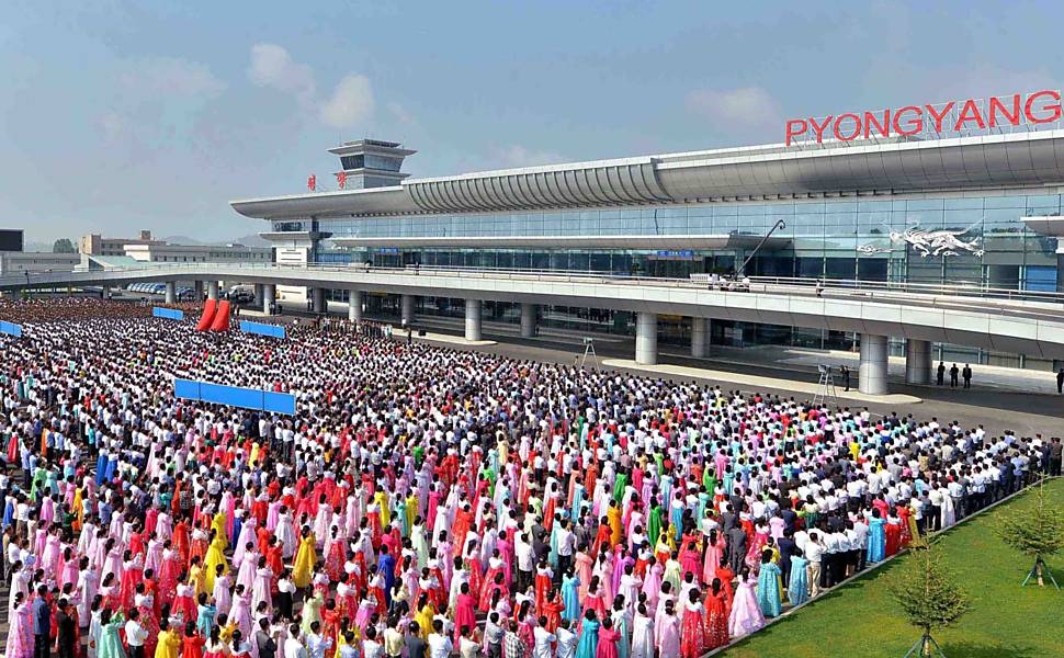 Coreia do Norte inaugura terminal internacional em aeroporto
