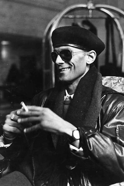 Cazuza nos Estados Unidos em 1989.