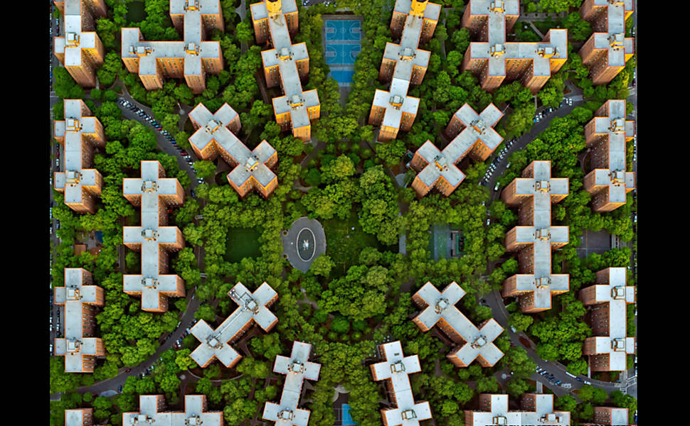 Fotógrafo americano Jeffrey Milstein conhecido por suas imagens aéreas faz série de fotos de Nova York vista de cima