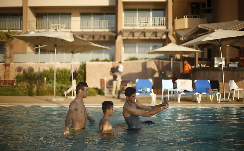 Novo resort de luxo na faixa de Gaza