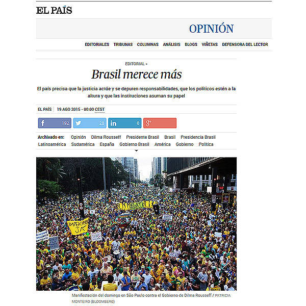 Political Crisis in Brazil 