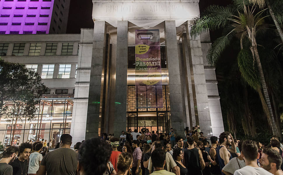 Biblioteca Mário de Andrade aberta 24 horas