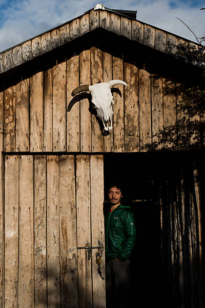 Casa no parque nacional Torres del Paine, no sul do Chile