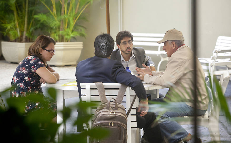 Já condenado pelo STF por sua participação no esquema do mensalão, Henrique Pizzolato dá entrevista à Folha no Sesc Copacabana, no Rio 