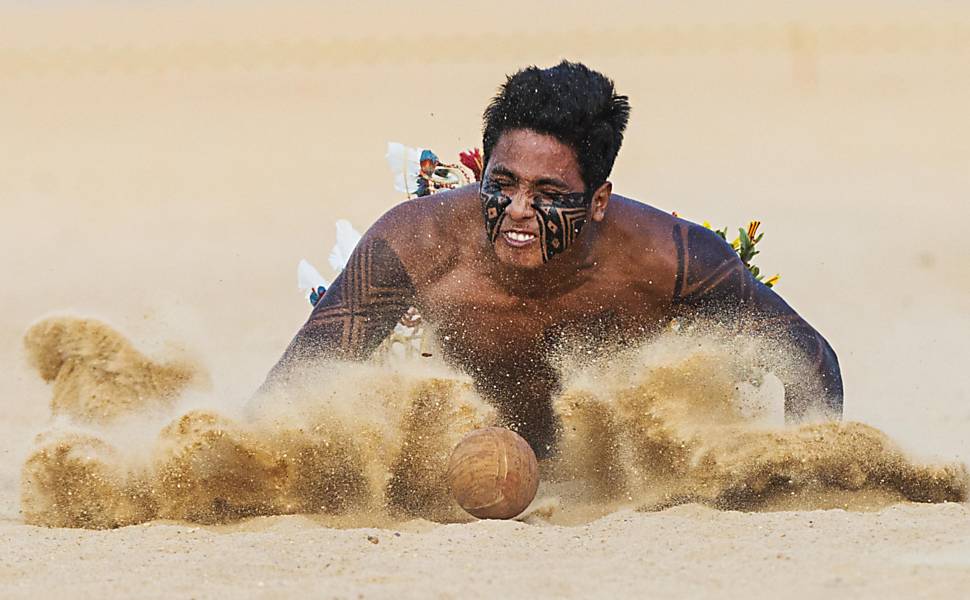 Jogos Mundiais dos Povos Indígenas - 04/05/2015 - Empreendedor - Fotografia  - Folha de S.Paulo