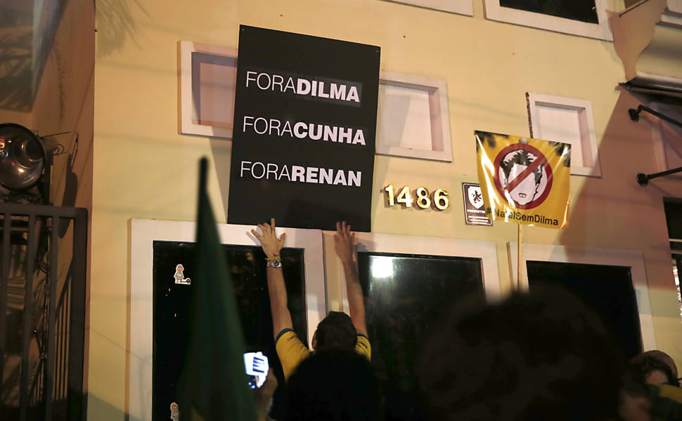 Protesto anti-Dilma na Paulista