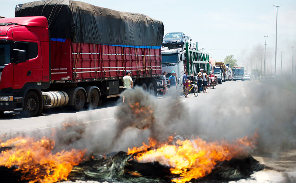 Brazil Truckers Protest
