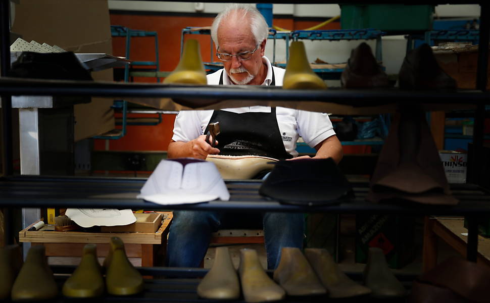 Fábrica de calçados artesanais em Franca (SP)