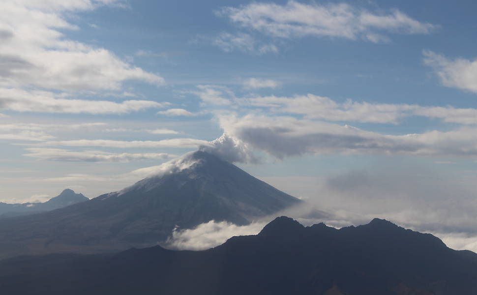 Vulcão Cotopáxi, no Equador