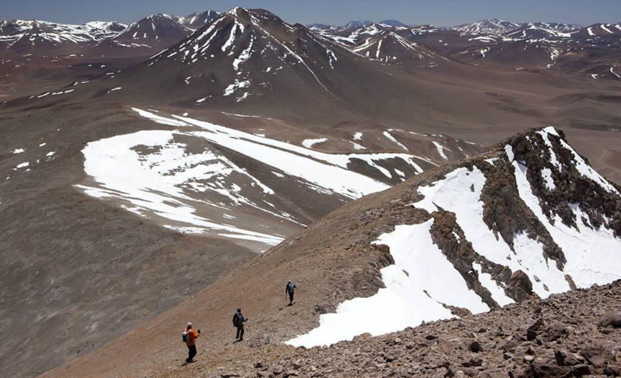 Alpinistas brasileiros conquistam montanha dos Andes 