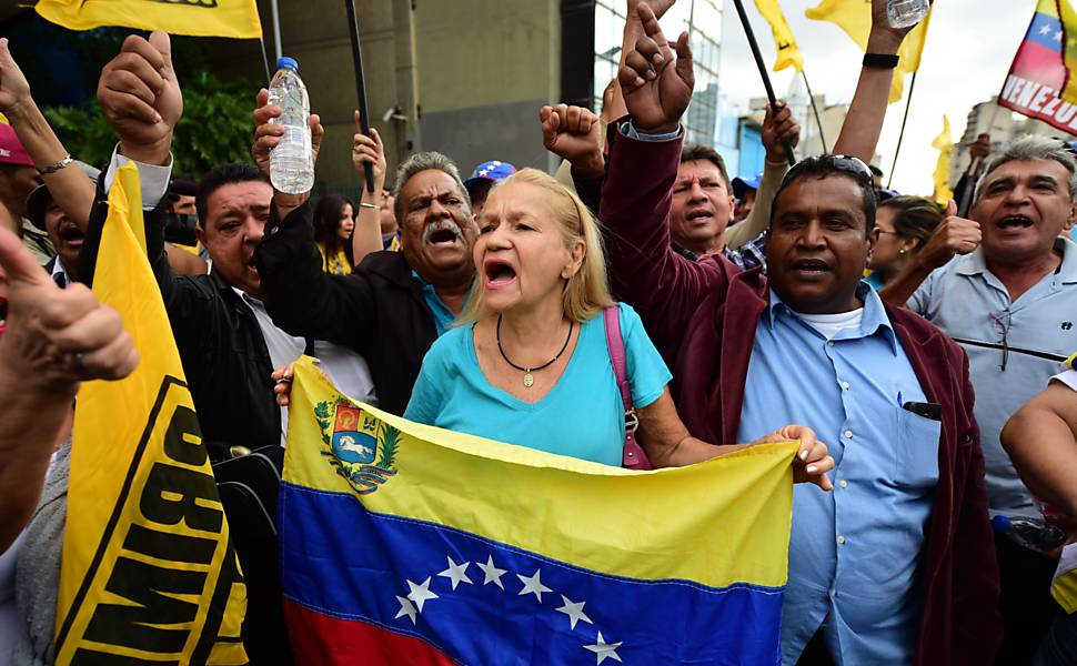 Posse de deputados na Venezuela