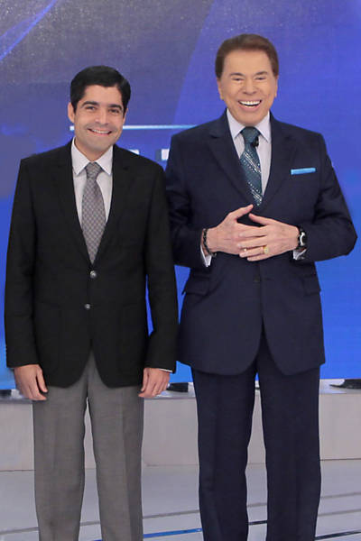 Silvio Santos e ACM Neto