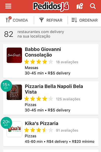 Apps - Delivery
