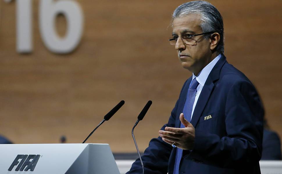 Salman bin Ebrahim Al Khalifa, presidente da Confederação de Futebol da Ásia