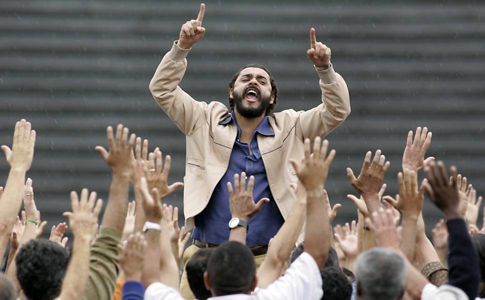 Rui Ricardo Diaz, ator que representa o presidente Luiz Inácio Lula da Silva no filme "Lula, o Filho do Brasil", baseado no livro homônimo da historiadora Denise Paraná publicado em 1996, dirigido por Fábio Barreto e lançado em novembro de 2009