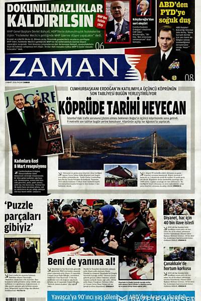 Jornal turco sofre intervenção do governo