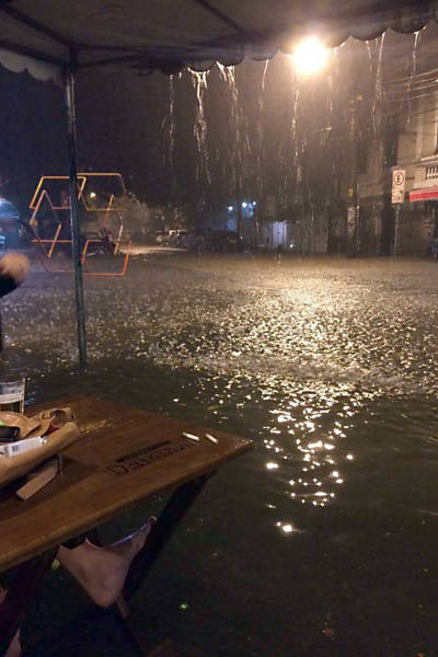 Enchente no Rio de Janeiro