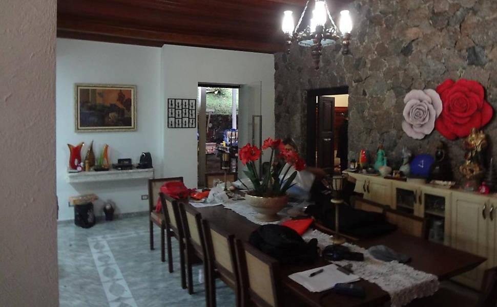 Sala de jantar da casa principal