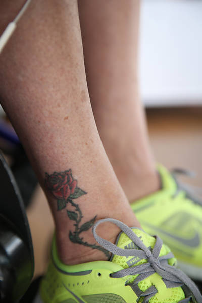 As pernas da deputada Mara Gabrilli, que ficou tetraplégica em 1994