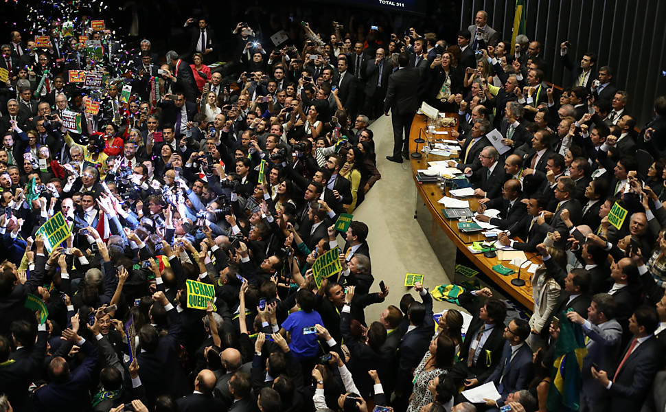 Votação do impeachment de Dilma Rousseff na Câmara