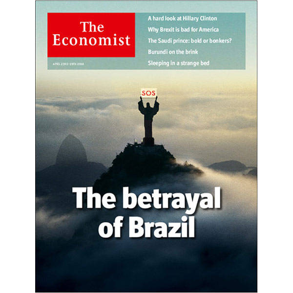 Brasil nas capas da britânica 'The Economist'