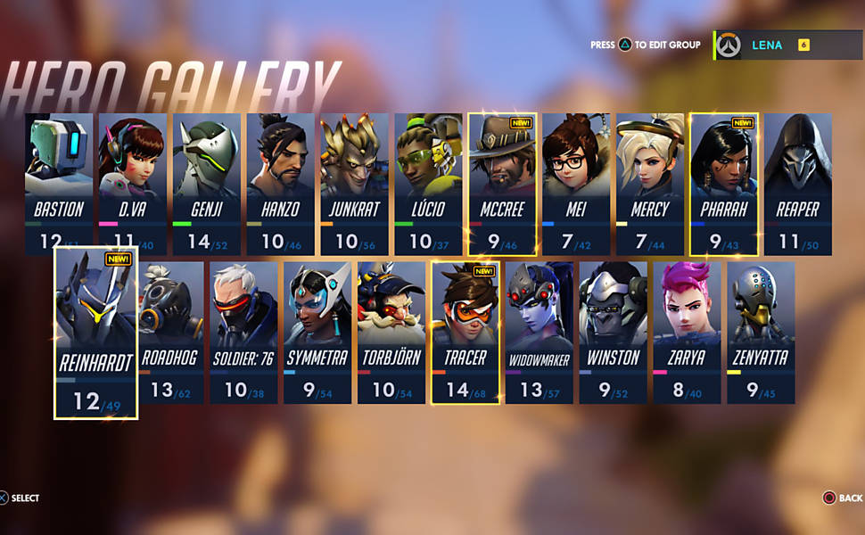 Conheçam as personagens de Overwatch