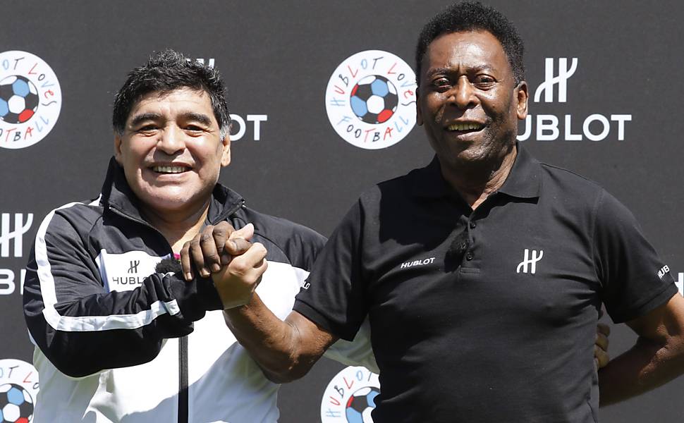 Pelé e Maradona