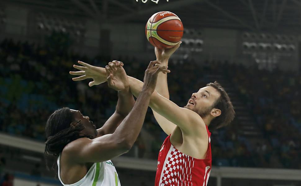 Seleção Argentina vence a Croácia e lidera grupo do Brasil no basquete  masculino no Rio - Jogos 2016