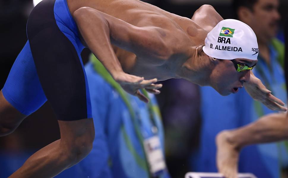 Brasil sem medalhas na piscina