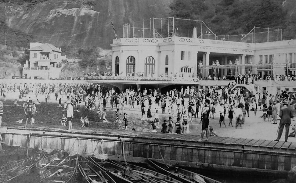 Imagens antigas do cassino da Urca 