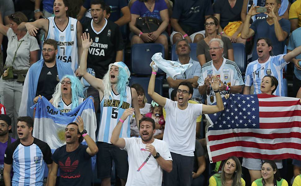 Basquete masculino: EUA x Argentina na Rio-2016
