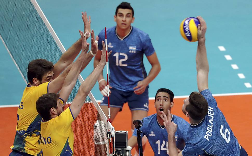 Selecao Masculina De Volei Elimina A Argentina E Encara A Russia Na Semifinal Olimpiada No Rio Folha