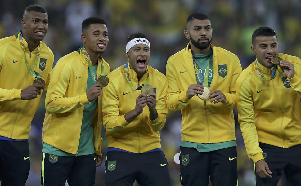 Futebol masculino: Brasil x Alemanha - Medalha de Ouro