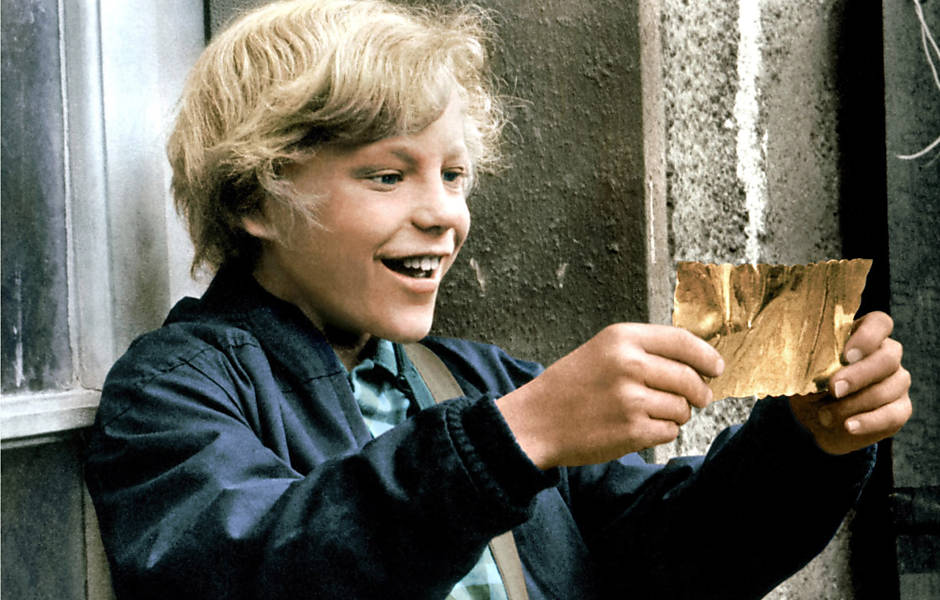 Crianças de "A Fantástica Fábrica de Chocolate" (1971)