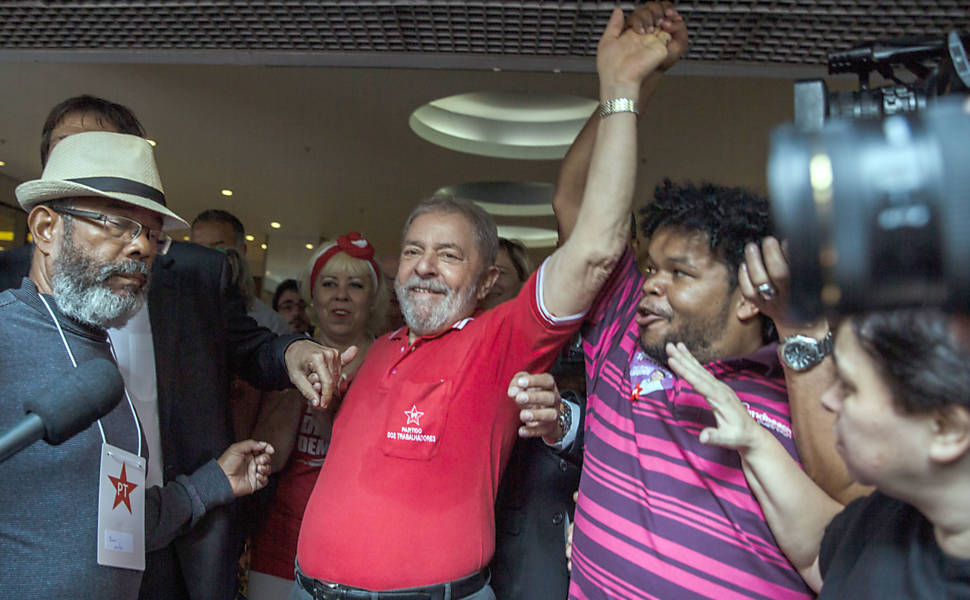 Pronunciamento do ex-presidente Lula