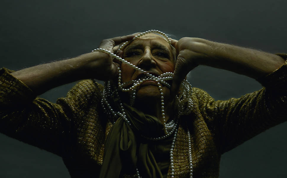 Zé Celso, criador do Teatro Oficina, em ensaio para a revista Serafina de outubro de 2016