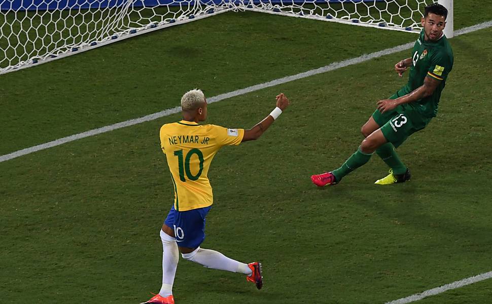 Resultado de imagem para uol neymar brasil 5 x 0 bolivia