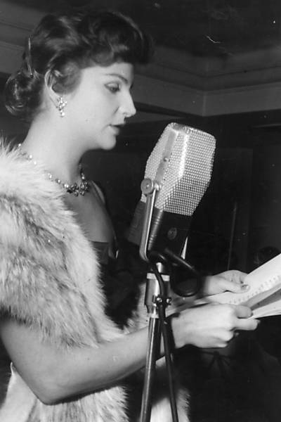 Atriz Tônia Carrero em dezembro de 1952