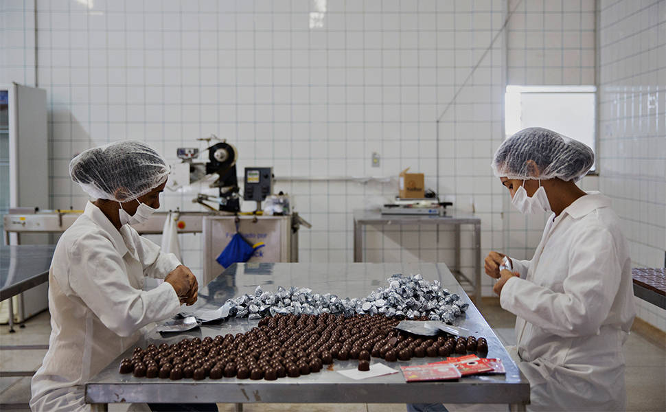 Fábrica de chocolate Cacauway, no município de Medicilândia (PA)