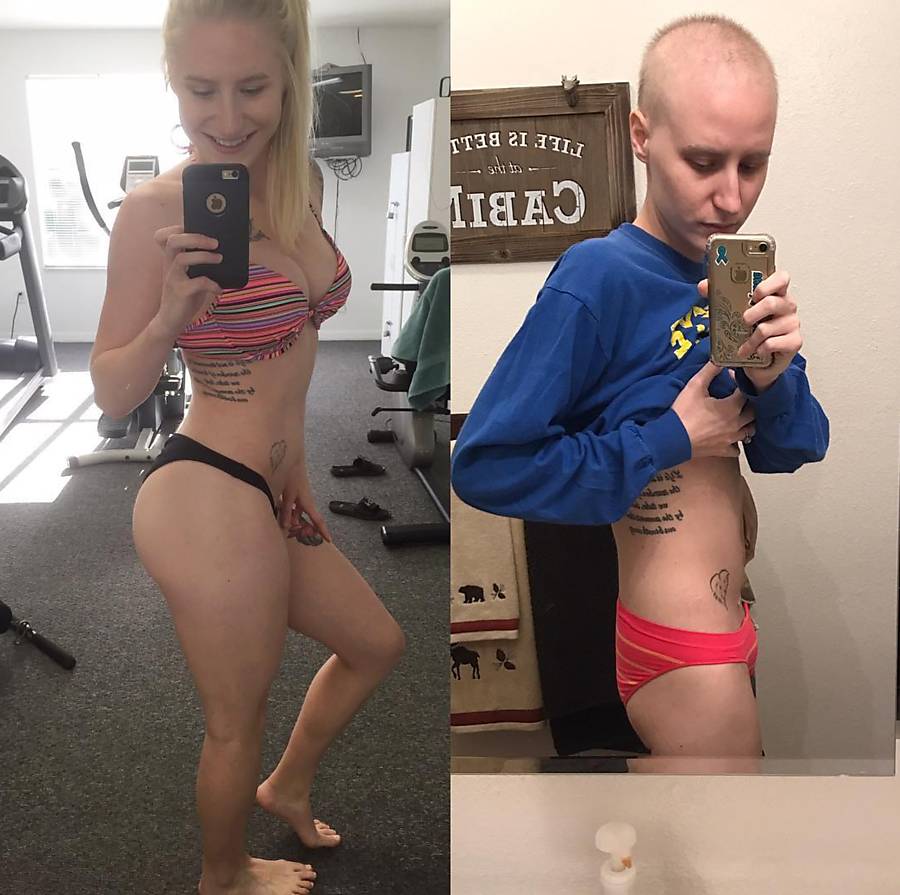 Blogueira fitness enfrenta câncer