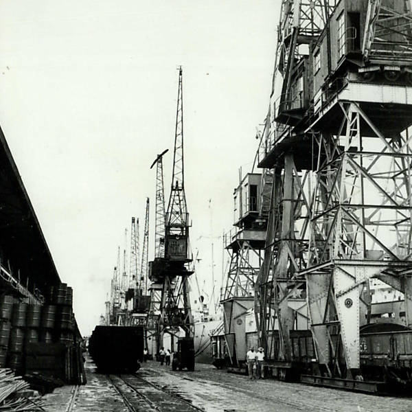 11.jun.1964 - Porto de Santos (Foto: Folhapress)