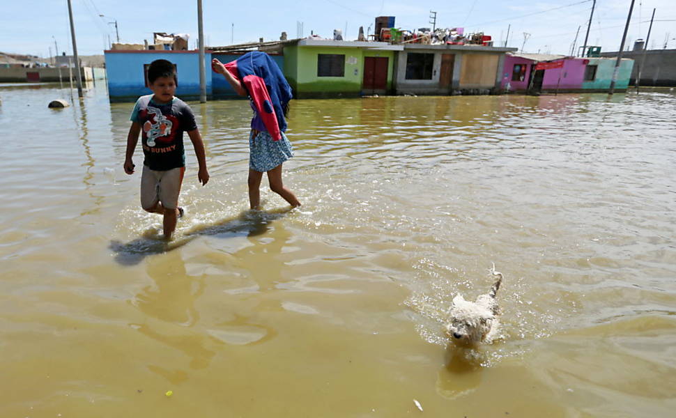 Enchentes no Peru