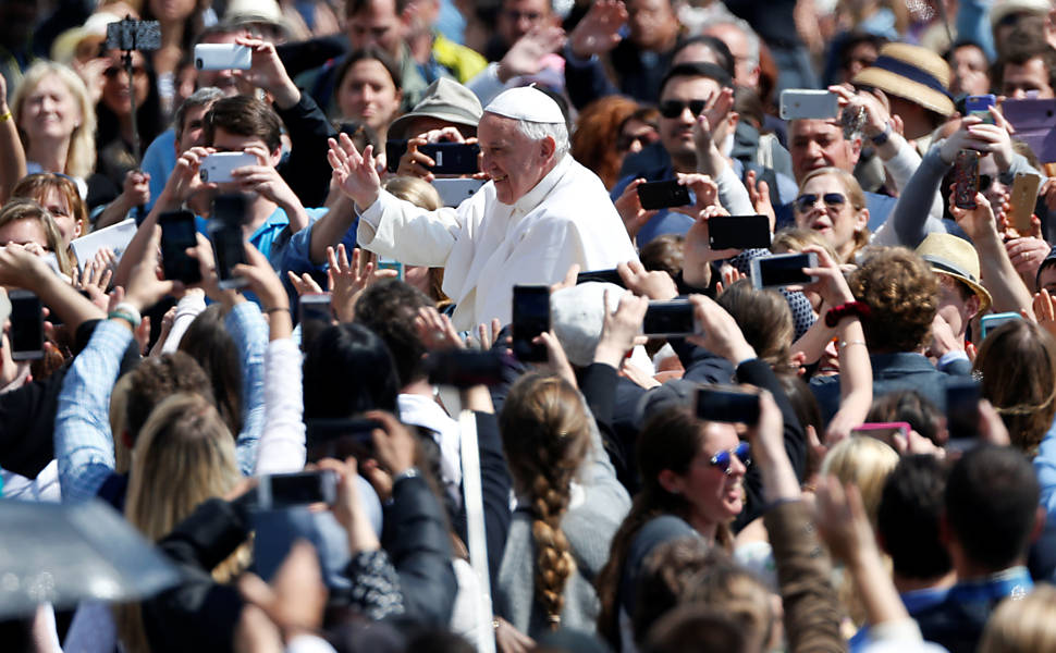 Missa e mensagem de Páscoa do papa Francisco