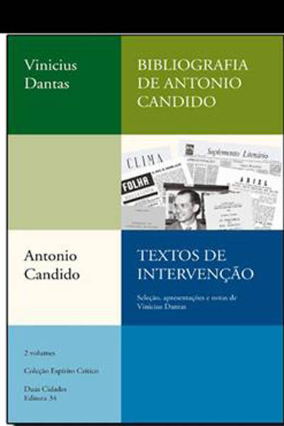 Principais obras de Antonio Candido