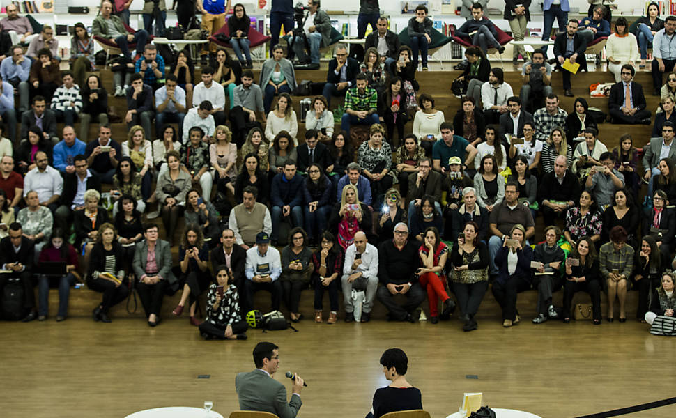 Deltan Dallagnol, coordenador da forca-tarefa da Lava Jato, durante lançamento do livro 